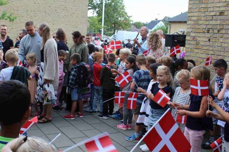 Skoleindskrivning på Hasle Skole