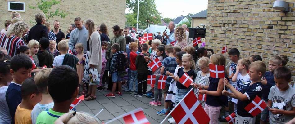 Skoleindskrivning på Hasle Skole